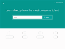 Tablet Screenshot of learntify.com